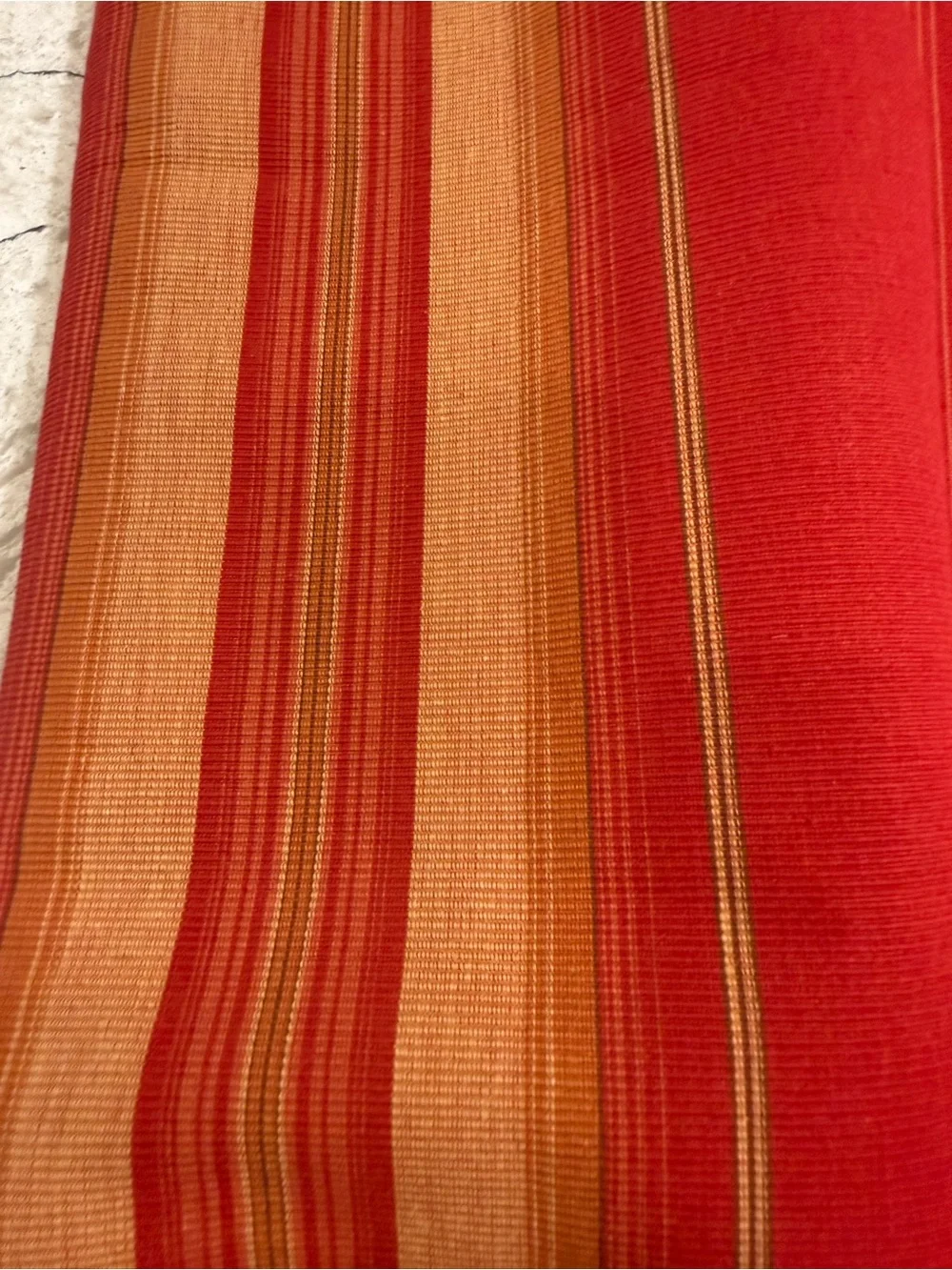 Pottery Barn Blackout Curtain Panels Spice Sunset Stripe 96” Length, Set of 2